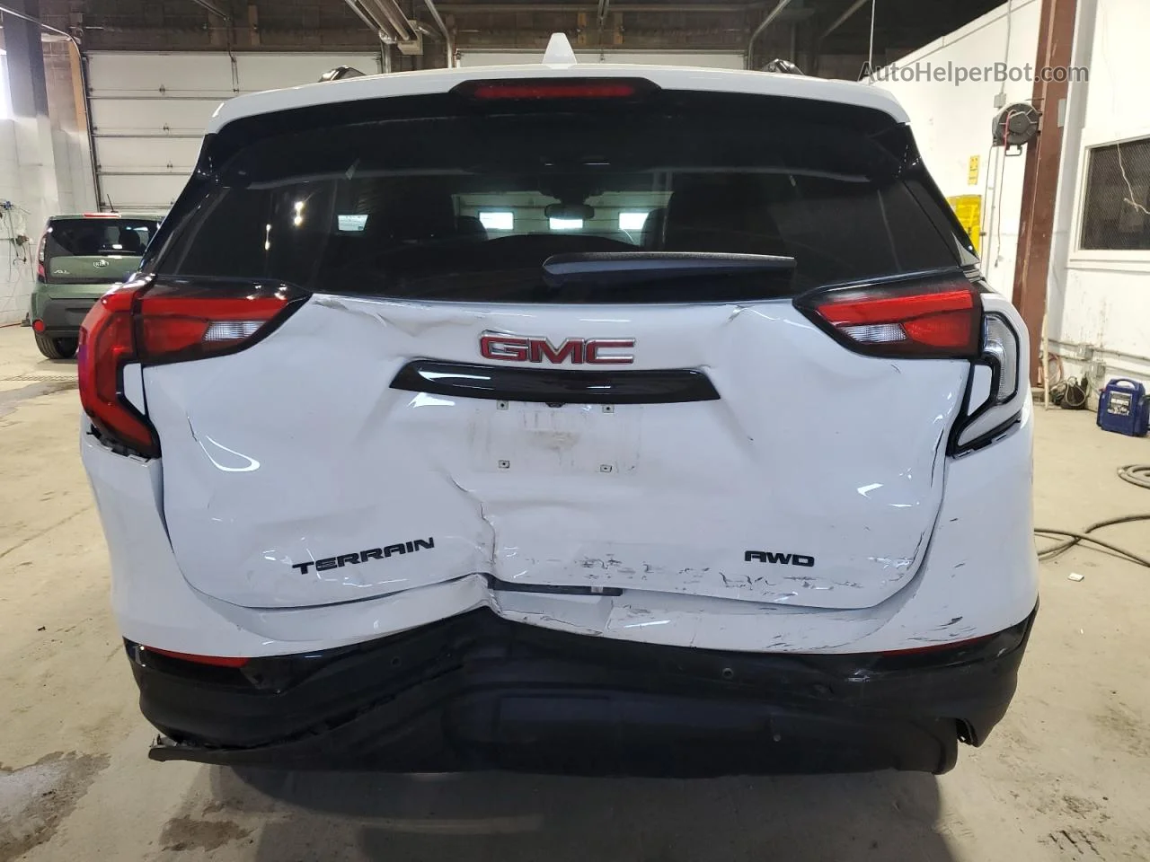 2020 Gmc Terrain Slt White vin: 3GKALVEV7LL100038