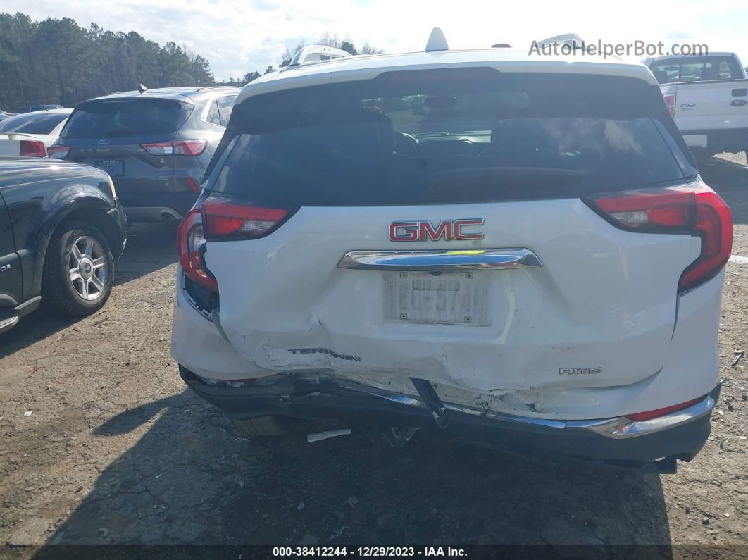 2020 Gmc Terrain Awd Slt White vin: 3GKALVEV7LL115624