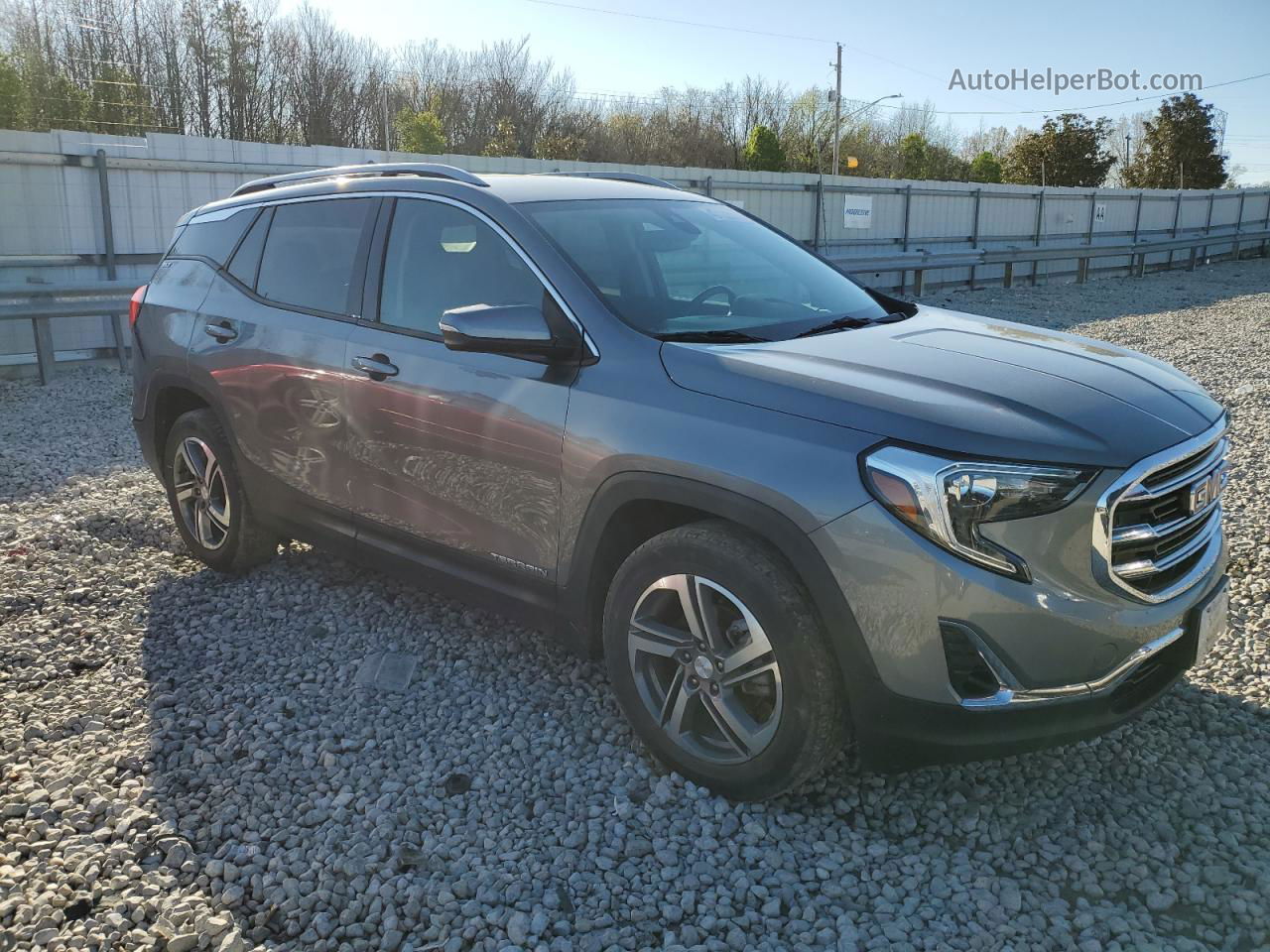 2020 Gmc Terrain Slt Серый vin: 3GKALVEV7LL241725