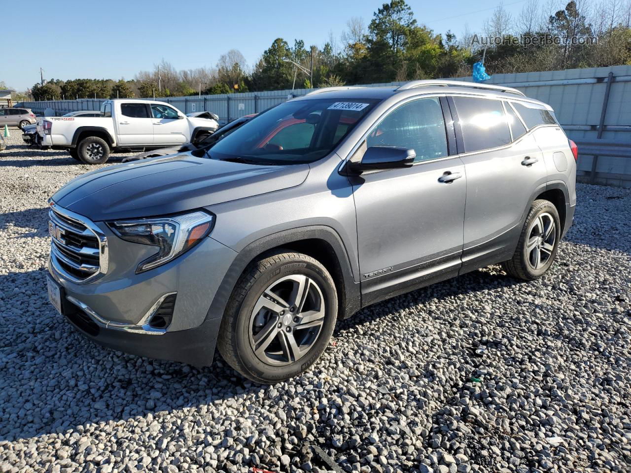 2020 Gmc Terrain Slt Серый vin: 3GKALVEV7LL241725