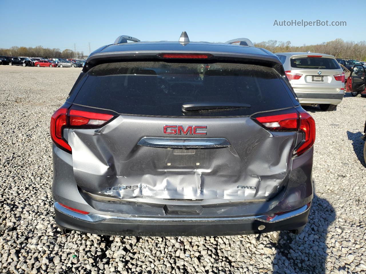 2020 Gmc Terrain Slt Gray vin: 3GKALVEV7LL241725