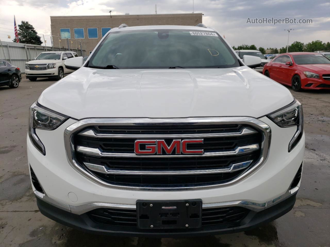 2020 Gmc Terrain Slt White vin: 3GKALVEV7LL277642