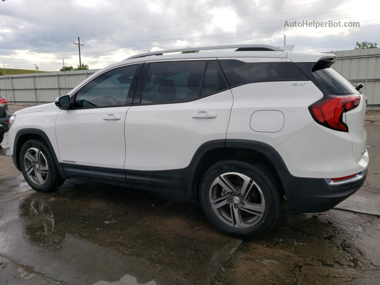 2020 Gmc Terrain Slt White vin: 3GKALVEV7LL277642