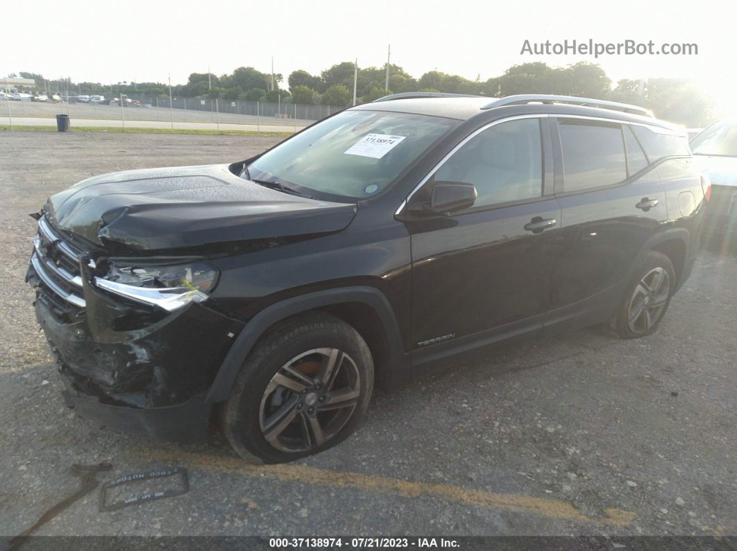 2020 Gmc Terrain Slt Черный vin: 3GKALVEV8LL110545