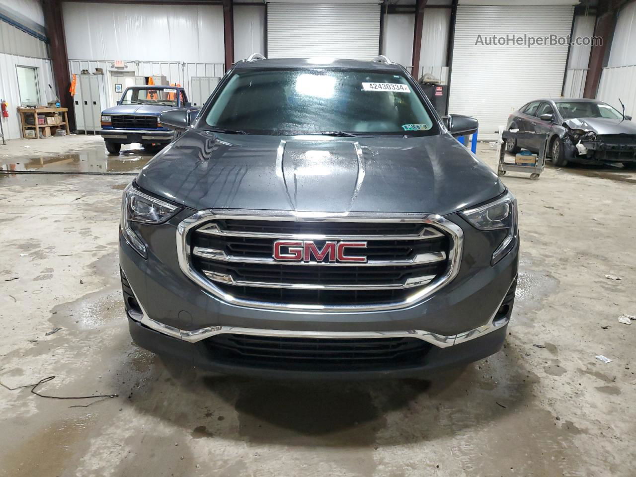 2019 Gmc Terrain Slt Синий vin: 3GKALVEV9KL153760