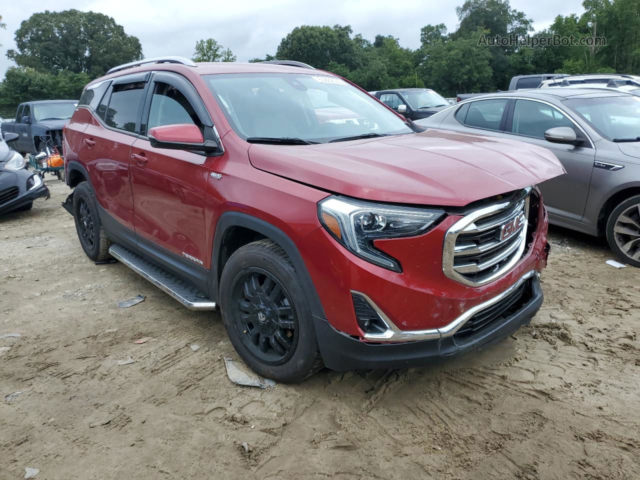 2020 Gmc Terrain Slt Red vin: 3GKALVEV9LL157499