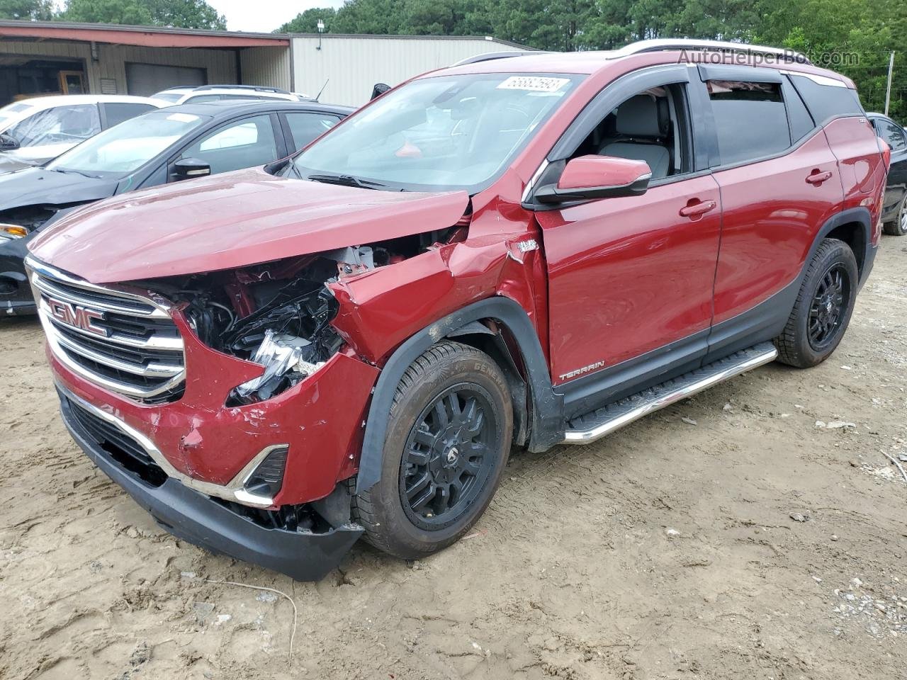 2020 Gmc Terrain Slt Red vin: 3GKALVEV9LL157499