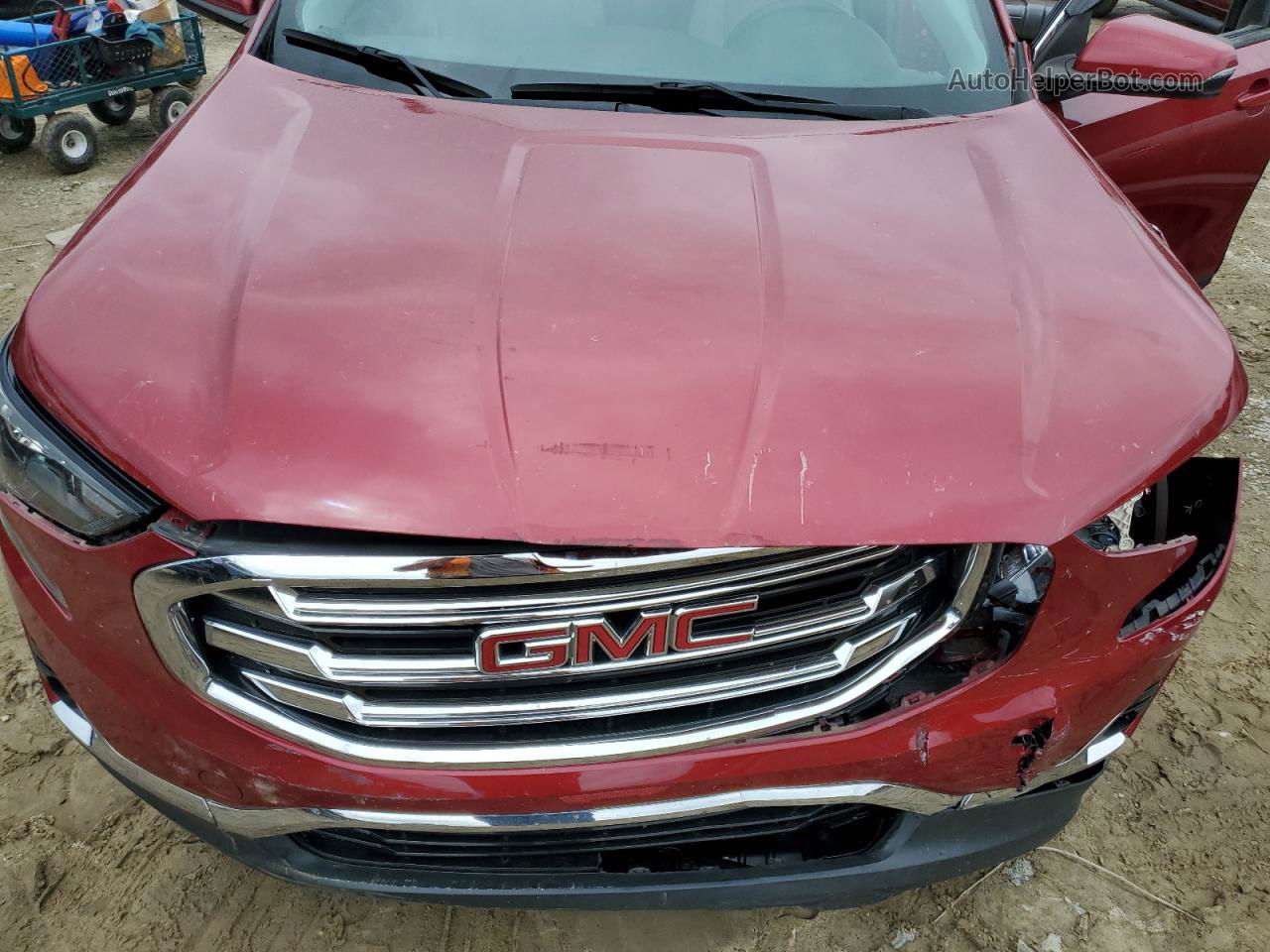 2020 Gmc Terrain Slt Red vin: 3GKALVEV9LL157499