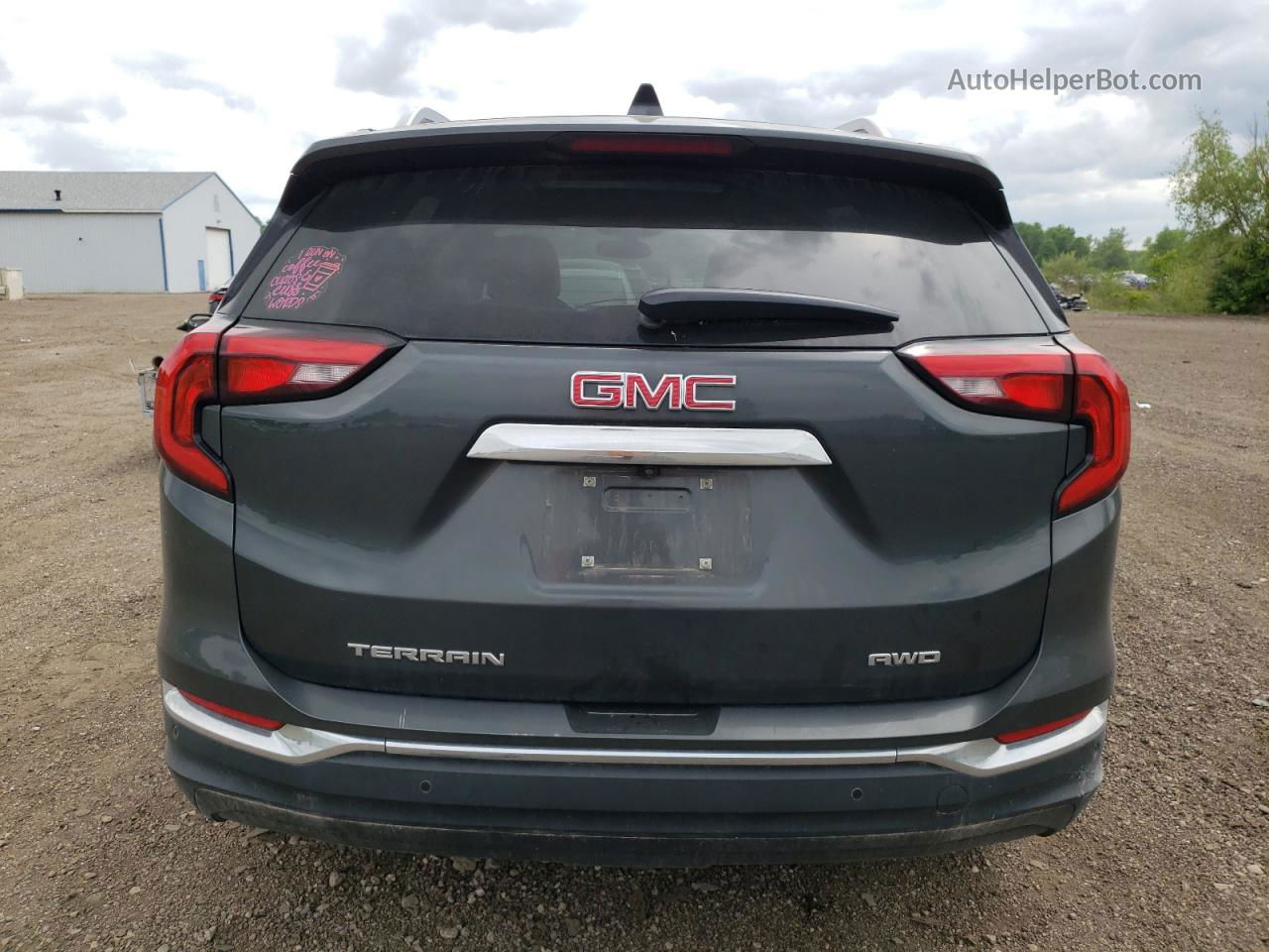 2019 Gmc Terrain Slt Gray vin: 3GKALVEVXKL316531