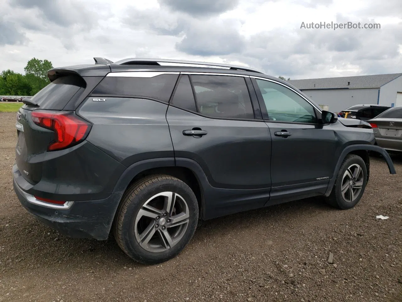 2019 Gmc Terrain Slt Gray vin: 3GKALVEVXKL316531