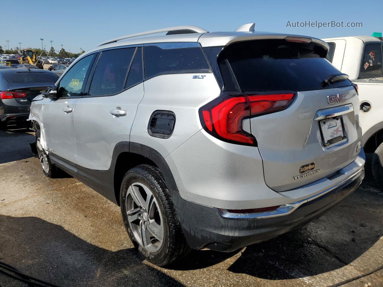 2020 Gmc Terrain Slt Серебряный vin: 3GKALVEVXLL254582