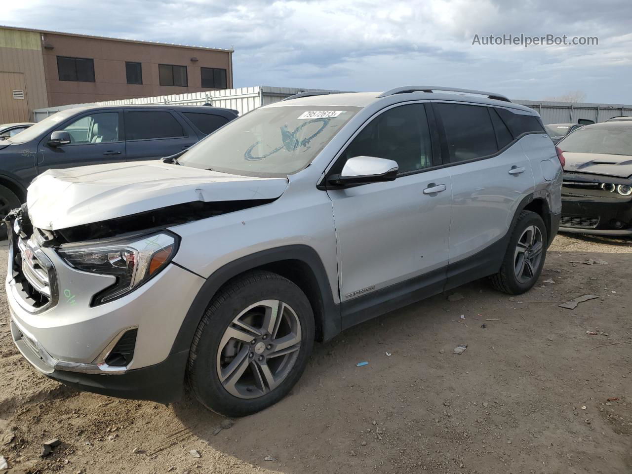 2020 Gmc Terrain Slt Silver vin: 3GKALVEVXLL255781