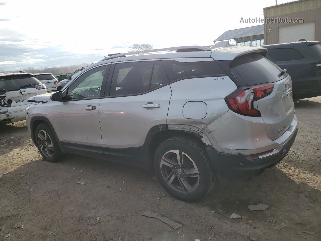 2020 Gmc Terrain Slt Silver vin: 3GKALVEVXLL255781