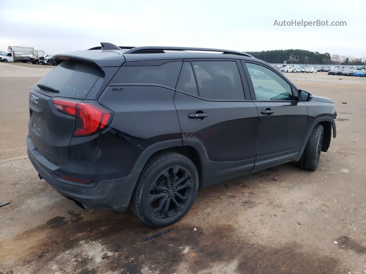 2019 Gmc Terrain Slt Black vin: 3GKALVEX0KL253747