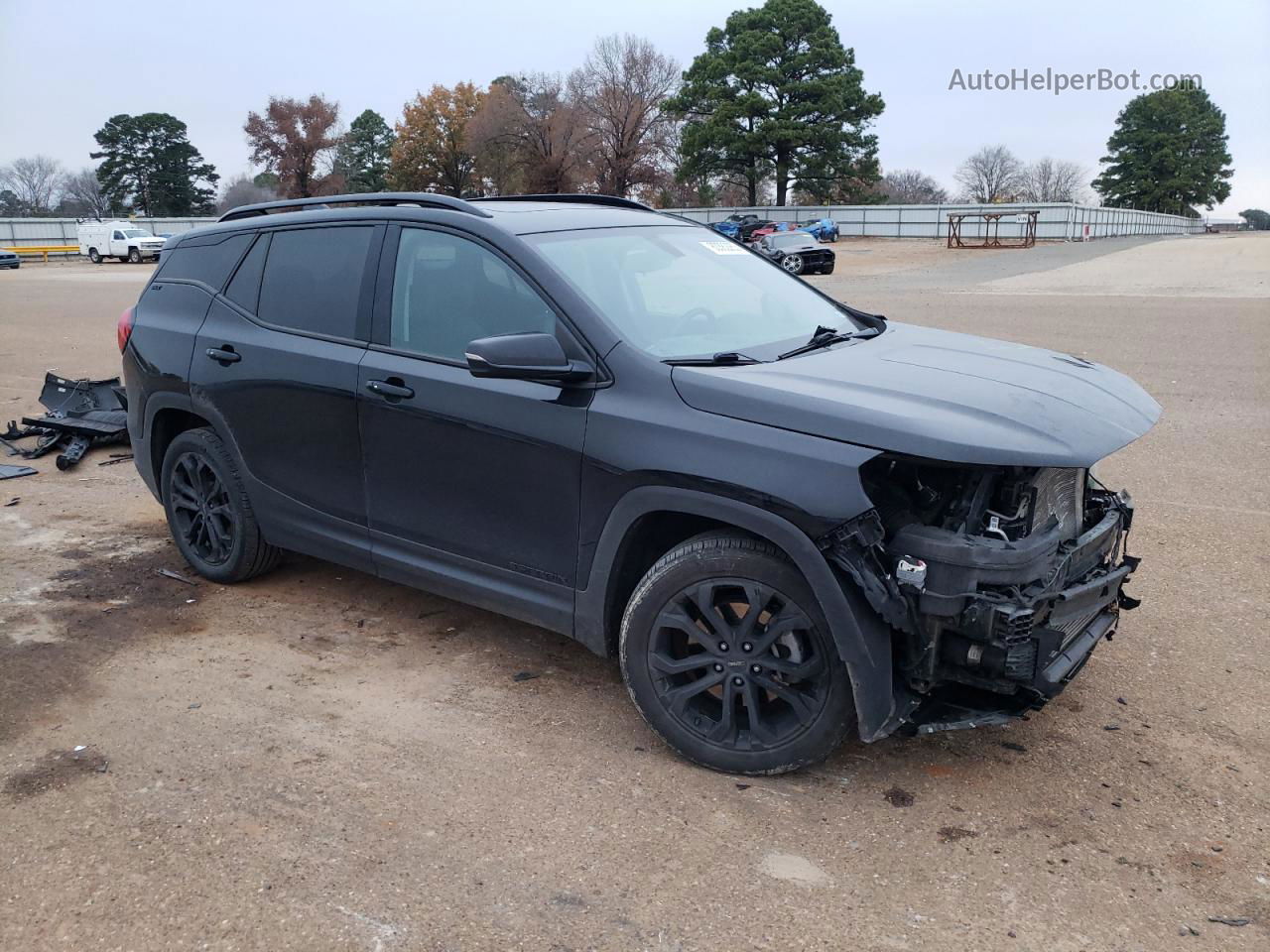 2019 Gmc Terrain Slt Black vin: 3GKALVEX0KL253747