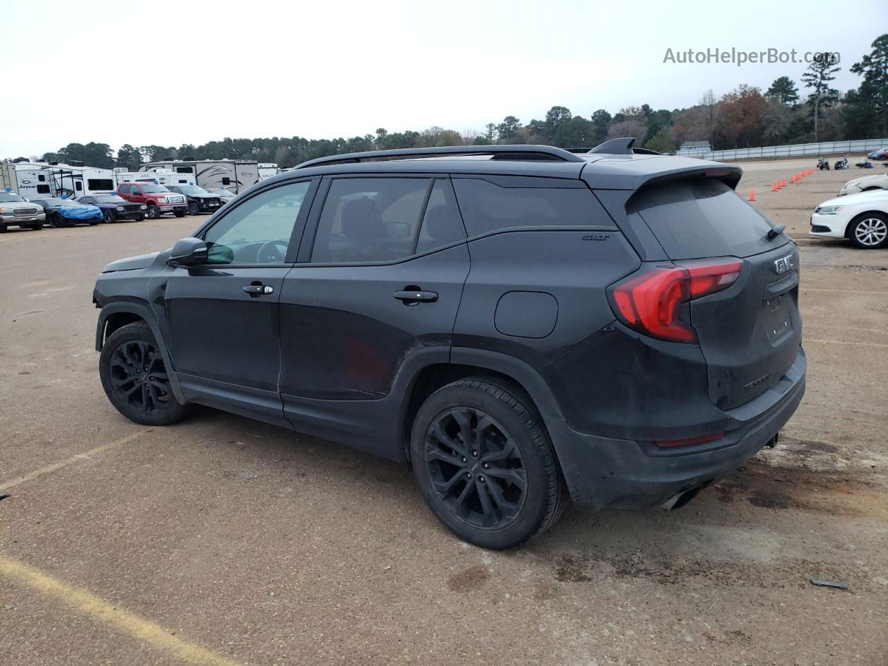 2019 Gmc Terrain Slt Black vin: 3GKALVEX0KL253747