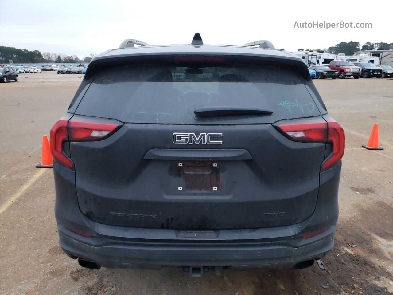 2019 Gmc Terrain Slt Black vin: 3GKALVEX0KL253747