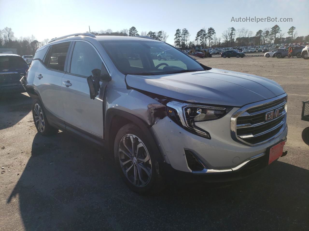 2019 Gmc Terrain Slt Silver vin: 3GKALVEX1KL180226