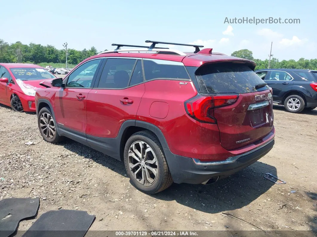 2019 Gmc Terrain Slt Red vin: 3GKALVEX1KL372634