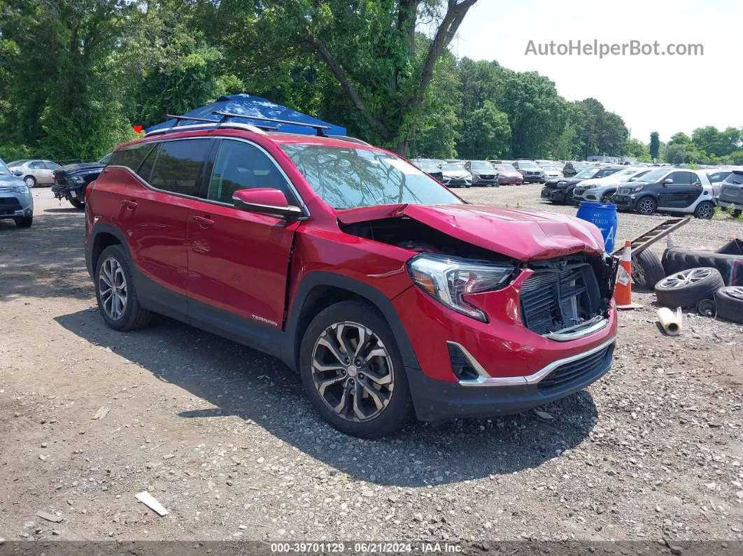 2019 Gmc Terrain Slt Red vin: 3GKALVEX1KL372634