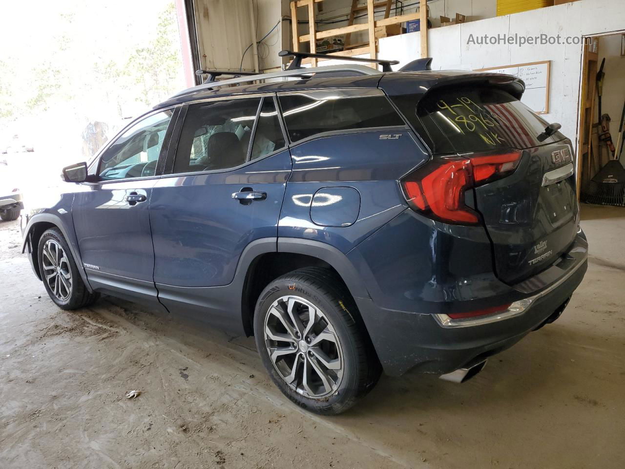 2019 Gmc Terrain Slt Blue vin: 3GKALVEX2KL167114