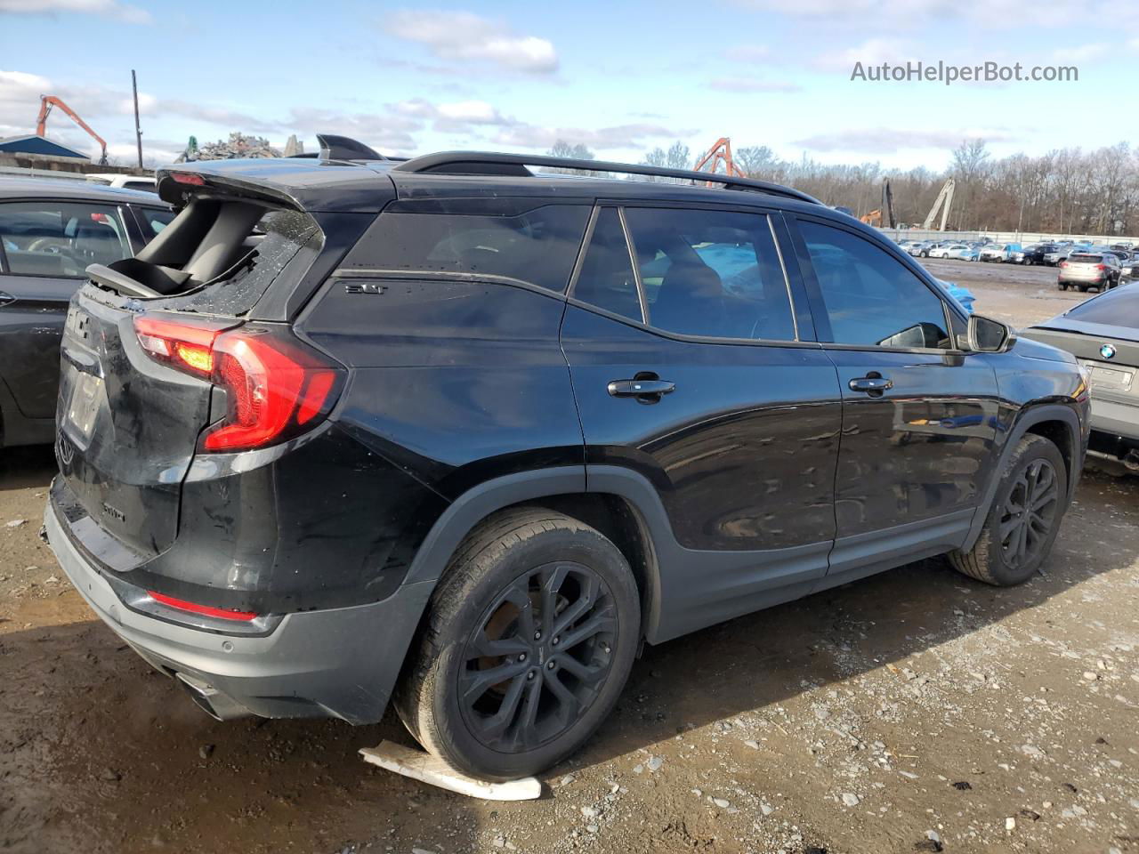 2019 Gmc Terrain Slt Black vin: 3GKALVEX3KL128841