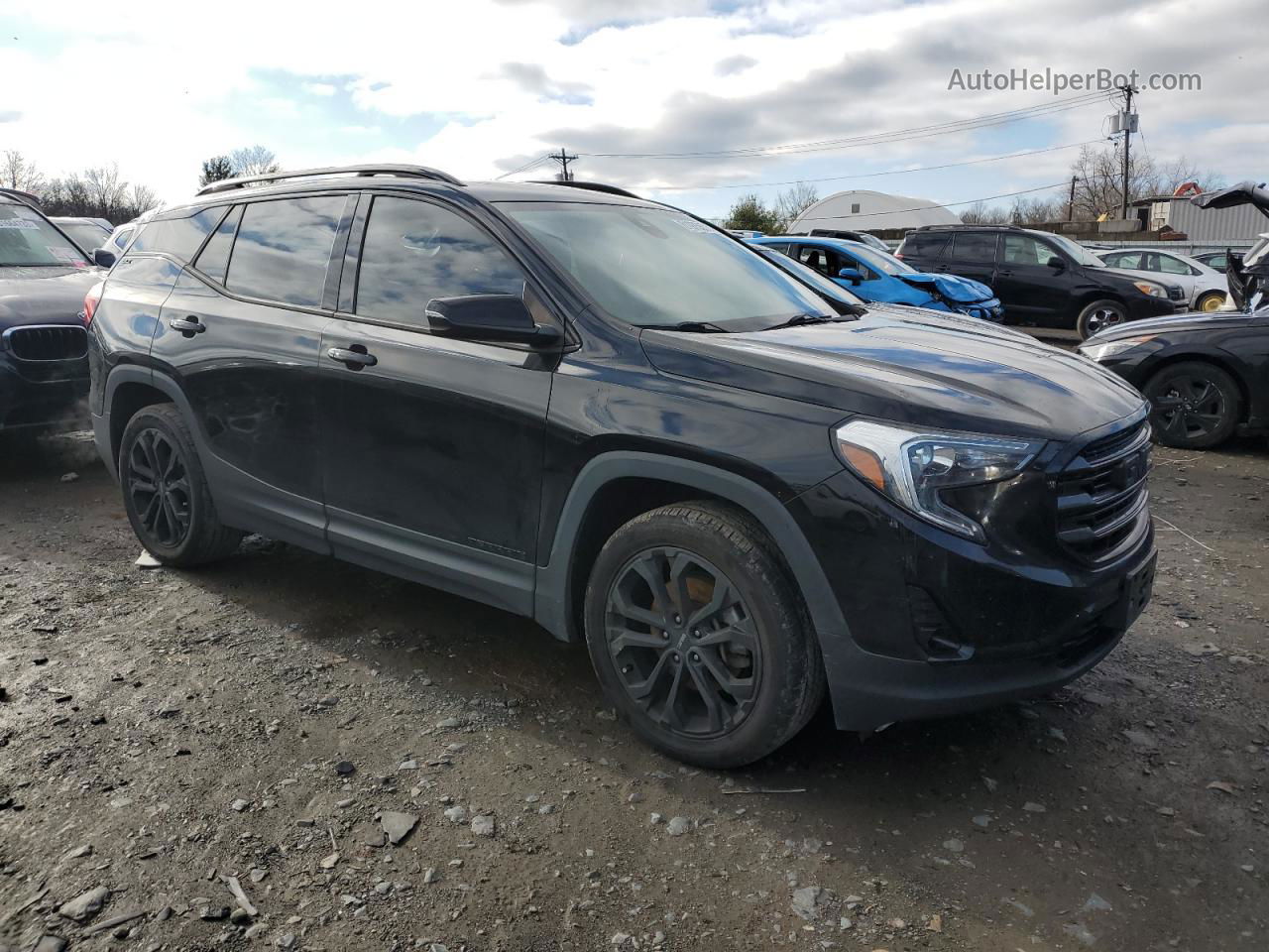 2019 Gmc Terrain Slt Black vin: 3GKALVEX3KL128841