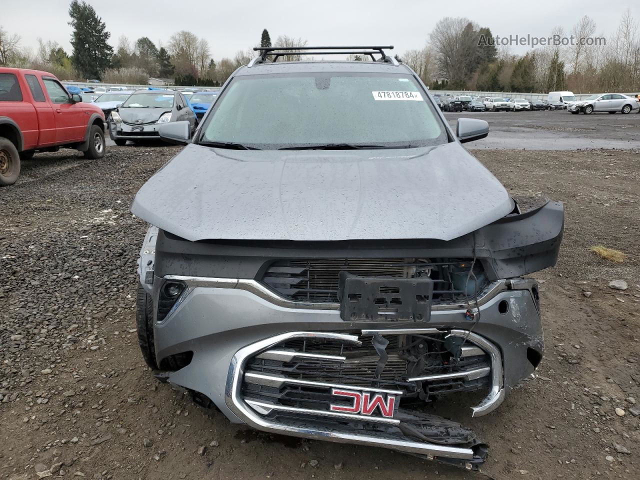 2019 Gmc Terrain Slt Серый vin: 3GKALVEX3KL389404