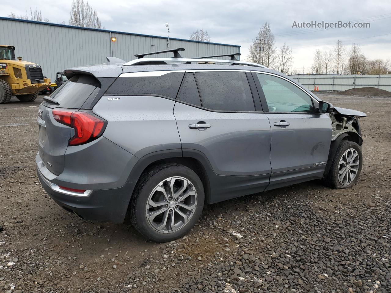 2019 Gmc Terrain Slt Серый vin: 3GKALVEX3KL389404