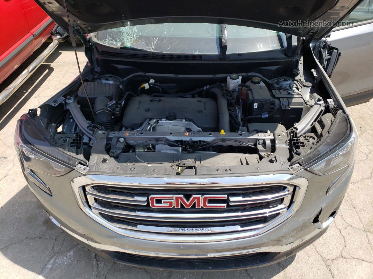 2020 Gmc Terrain Slt Gray vin: 3GKALVEX4LL334154