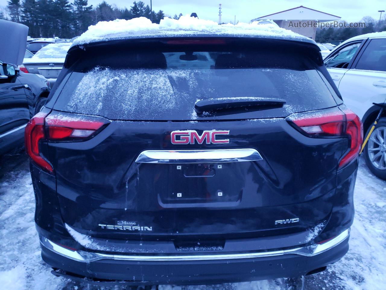 2019 Gmc Terrain Slt Black vin: 3GKALVEX5KL312436