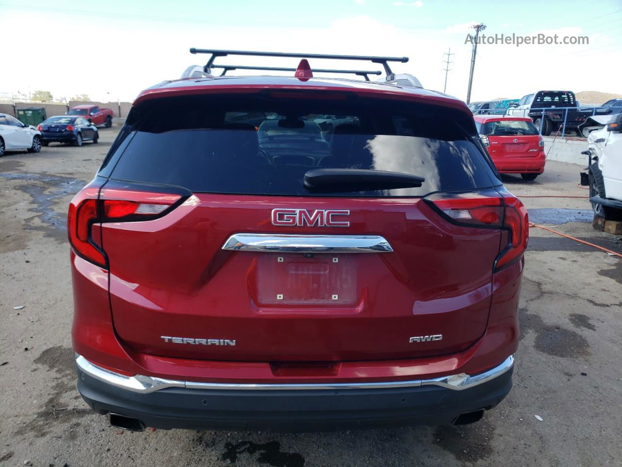 2020 Gmc Terrain Slt Red vin: 3GKALVEX5LL104820