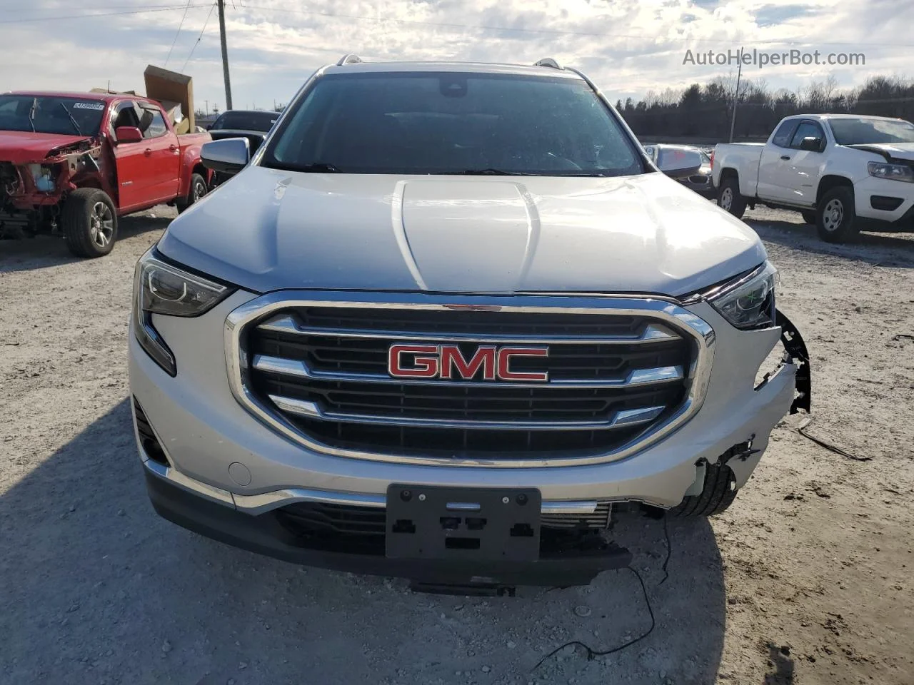 2020 Gmc Terrain Slt Silver vin: 3GKALVEX6LL154819