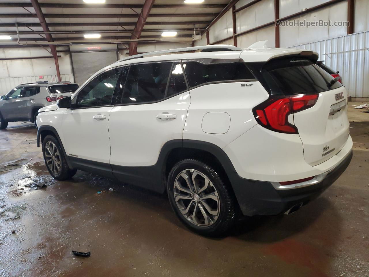 2019 Gmc Terrain Slt White vin: 3GKALVEXXKL145135