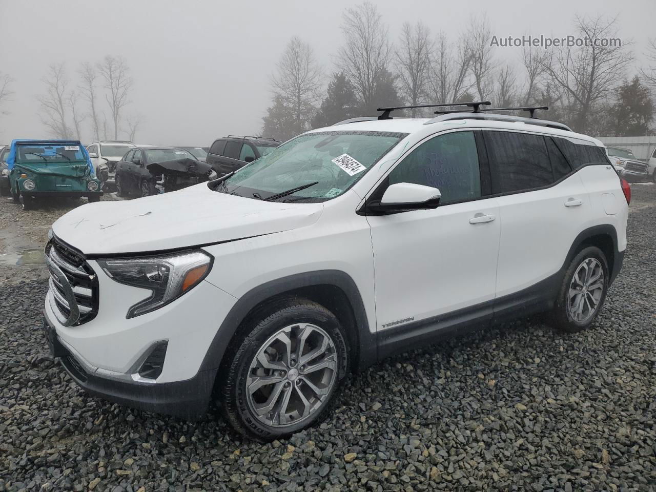 2020 Gmc Terrain Slt White vin: 3GKALVEXXLL193672