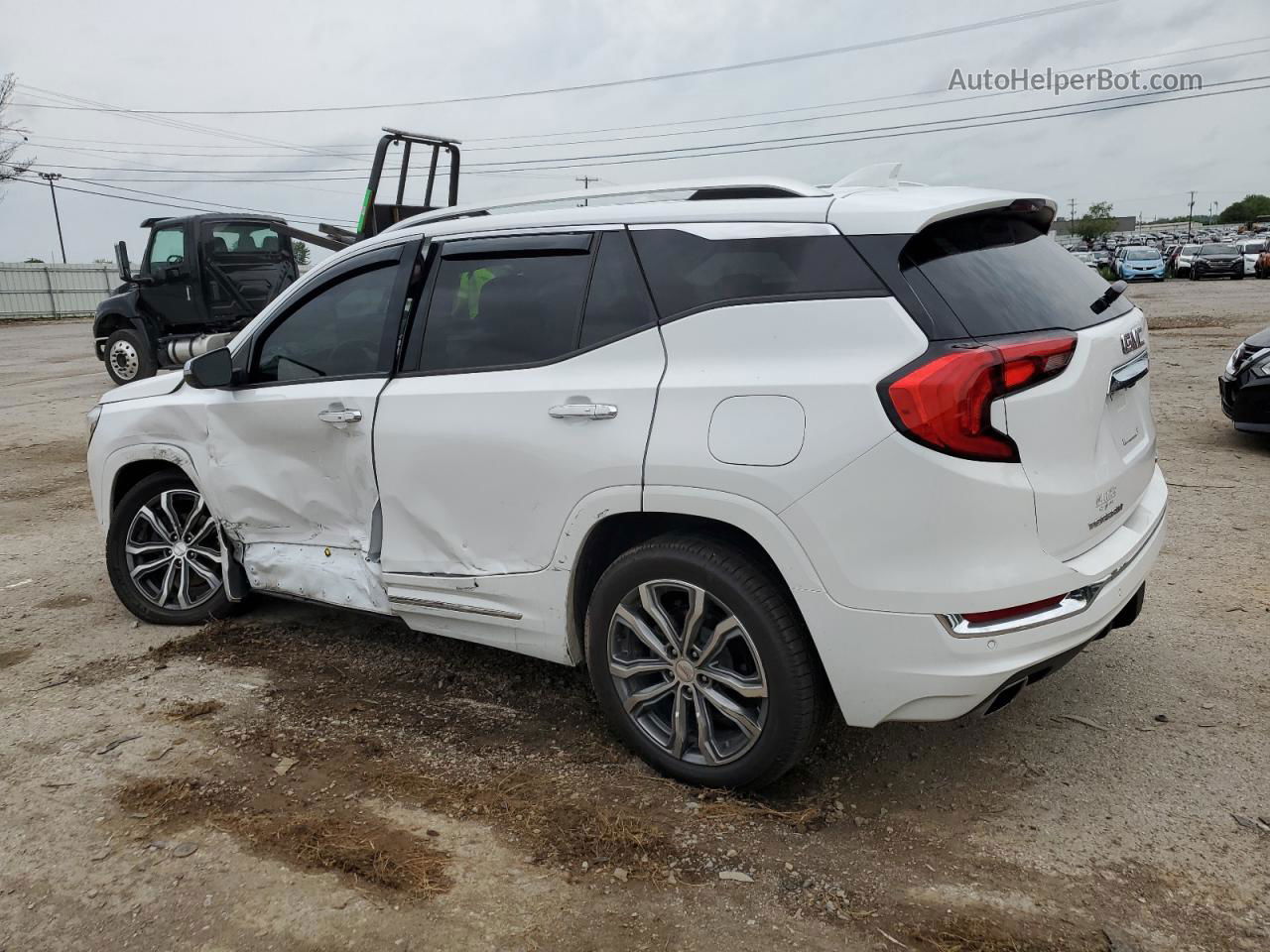 2019 Gmc Terrain Denali White vin: 3GKALXEX0KL229590