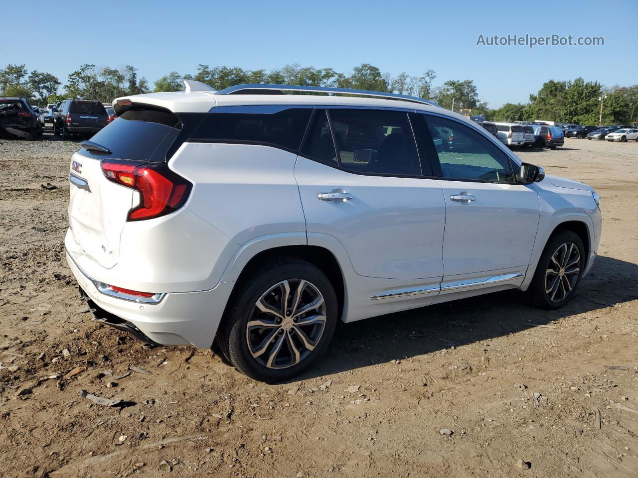 2020 Gmc Terrain Denali White vin: 3GKALXEX0LL219403