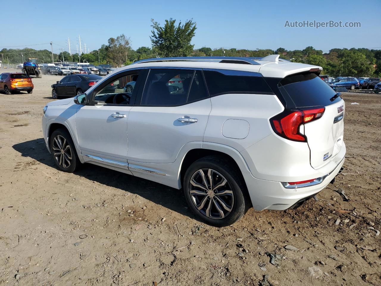 2020 Gmc Terrain Denali White vin: 3GKALXEX0LL219403