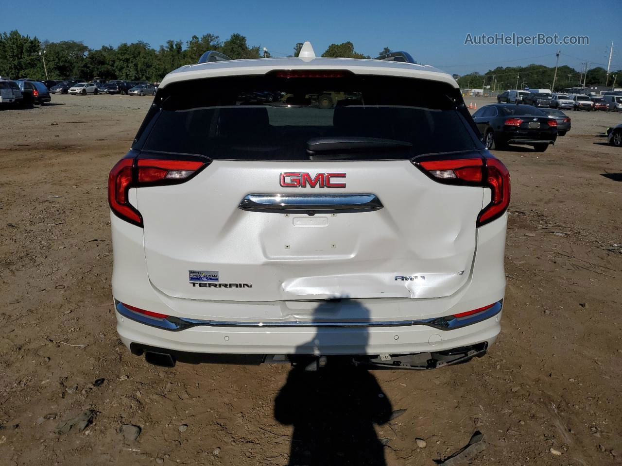 2020 Gmc Terrain Denali White vin: 3GKALXEX0LL219403