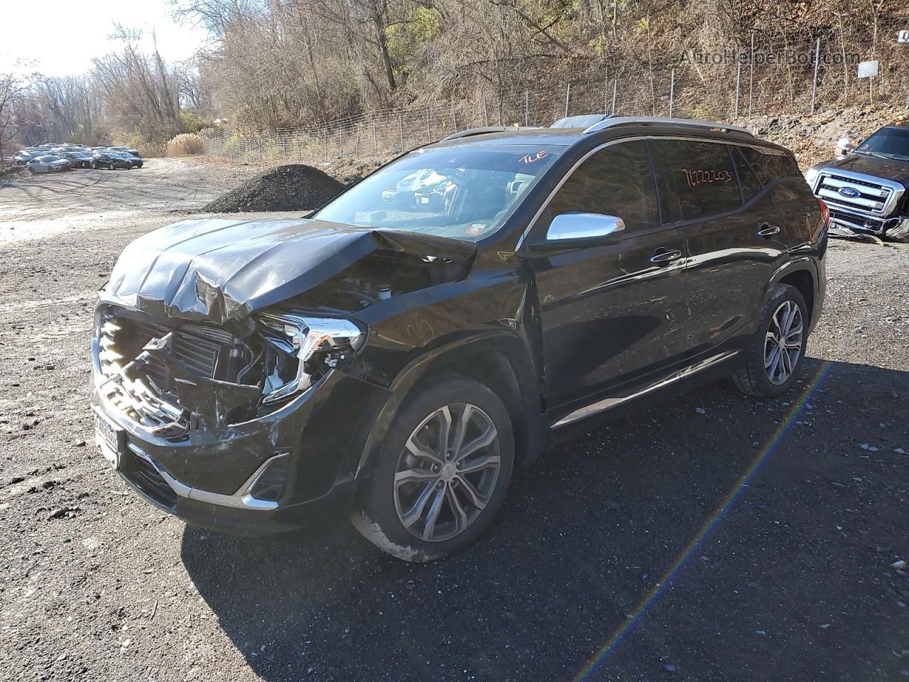 2019 Gmc Terrain Denali Black vin: 3GKALXEX1KL373973