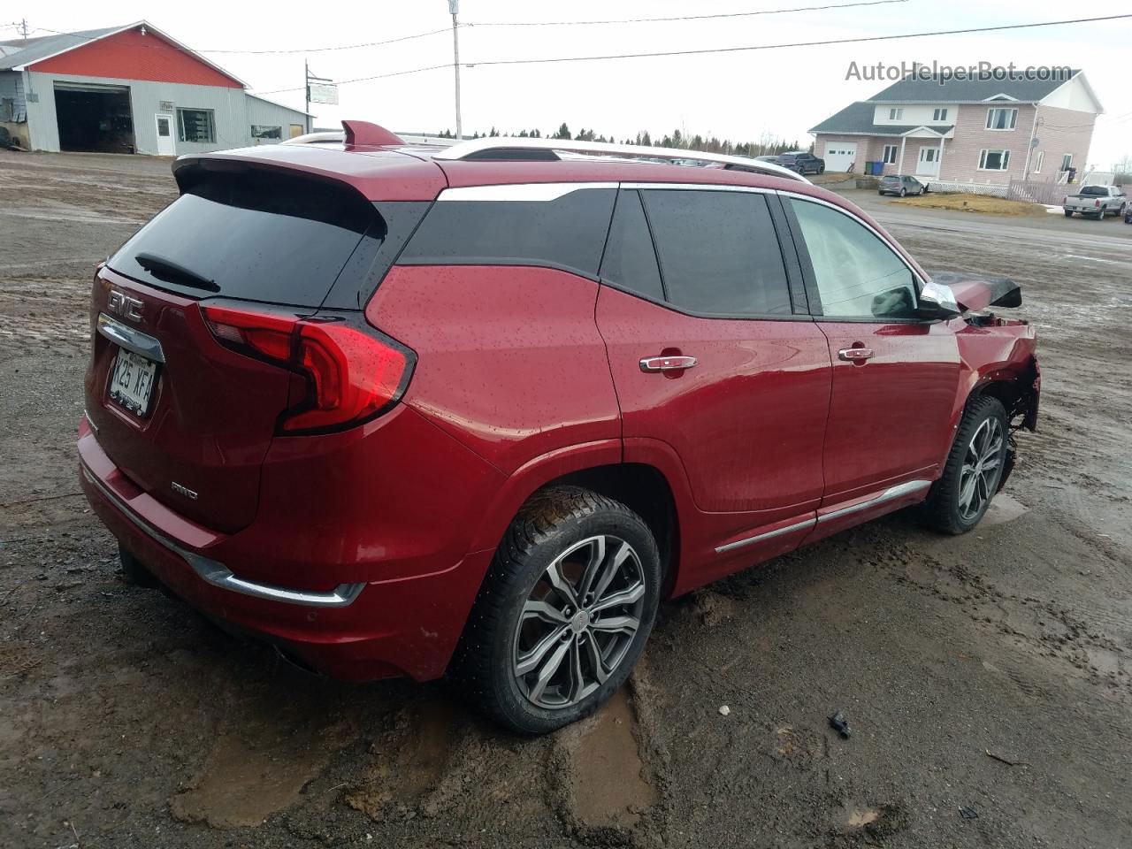 2019 Gmc Terrain Denali Red vin: 3GKALXEX1KL395164