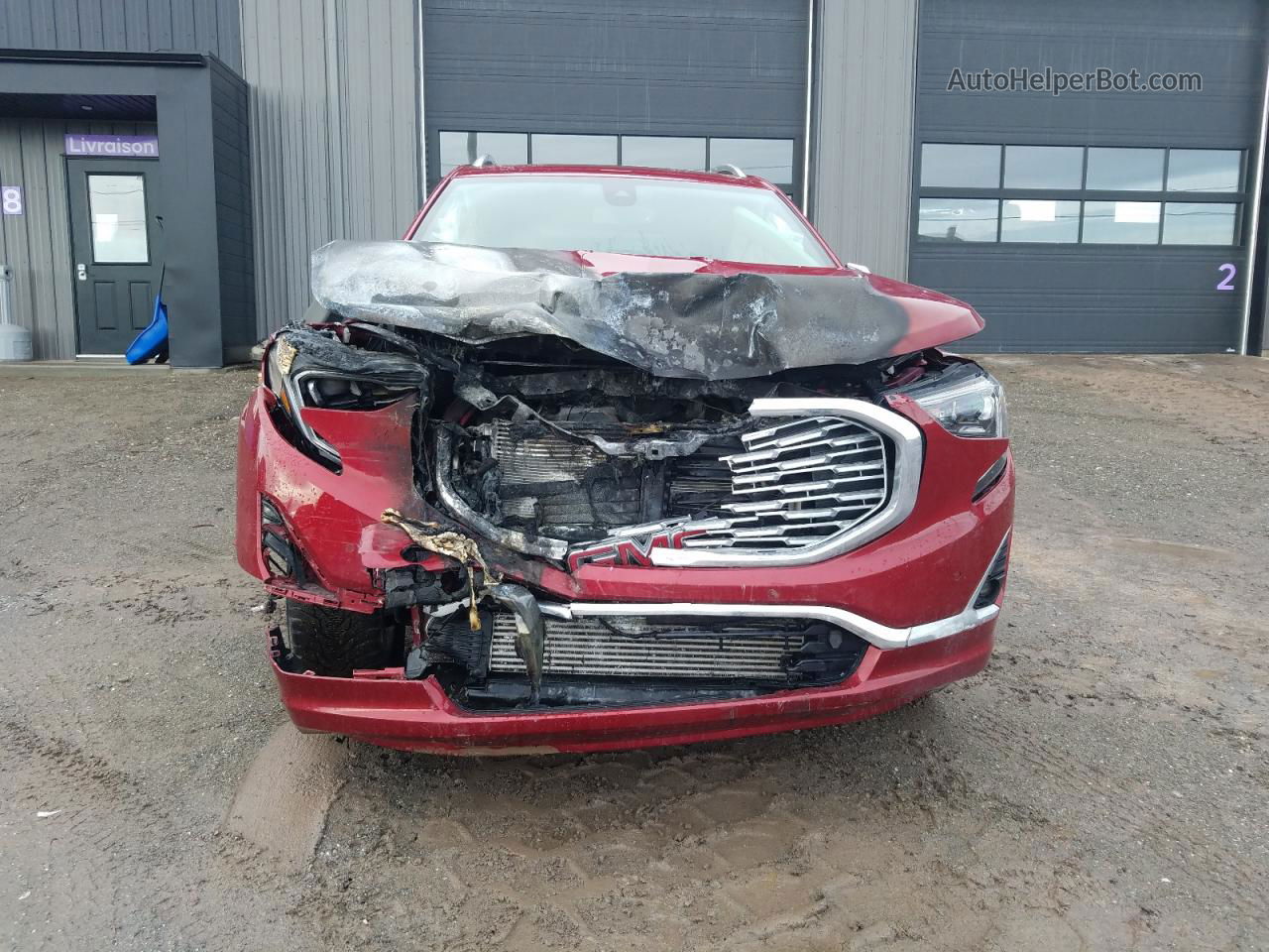 2019 Gmc Terrain Denali Red vin: 3GKALXEX1KL395164