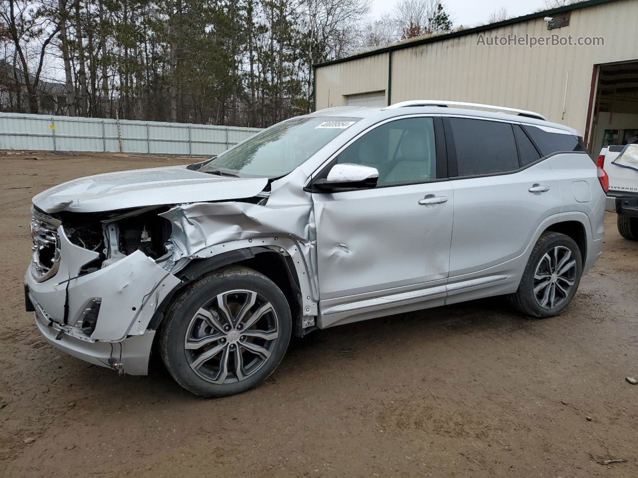 2020 Gmc Terrain Denali Silver vin: 3GKALXEX1LL236789