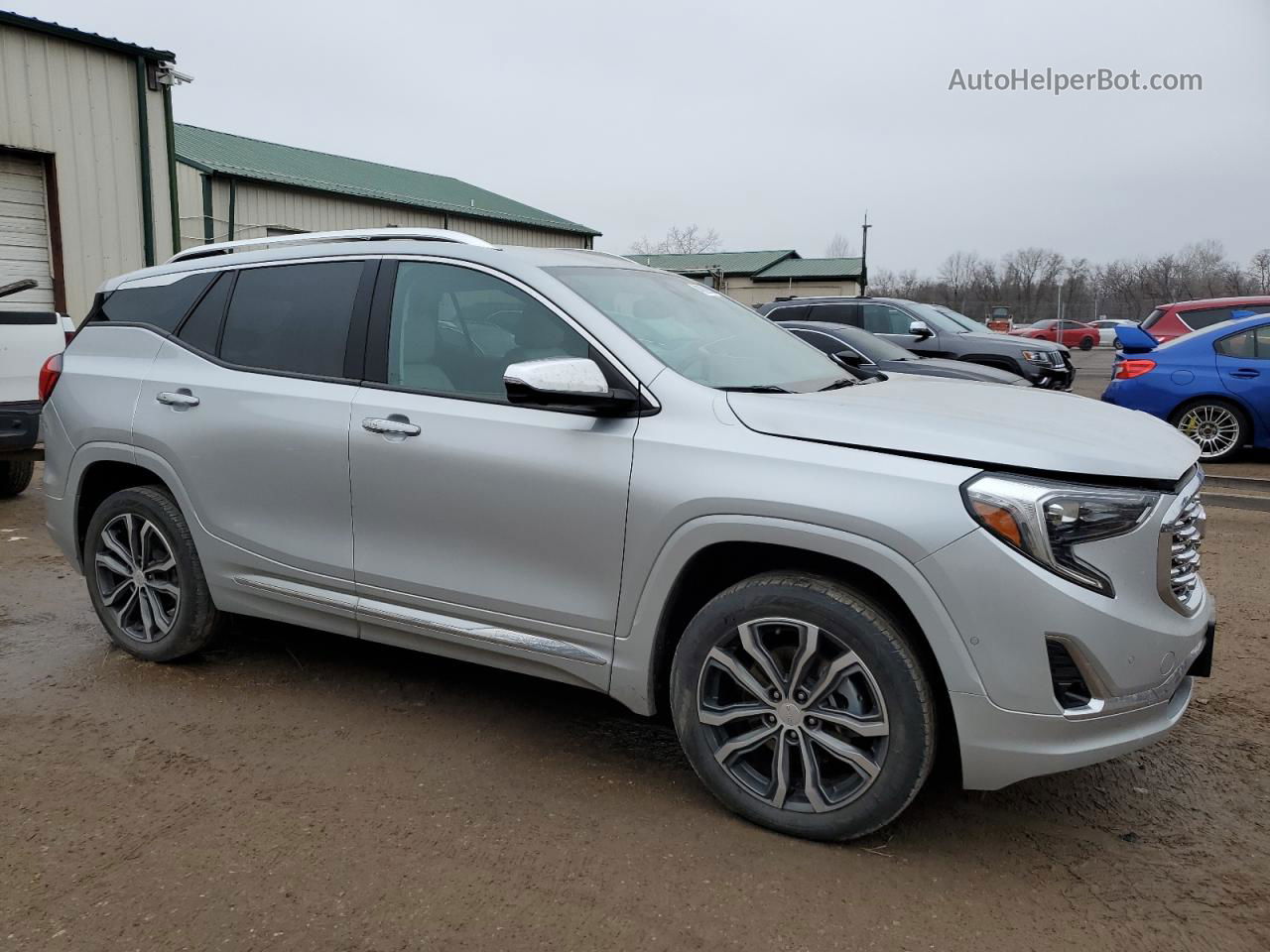 2020 Gmc Terrain Denali Silver vin: 3GKALXEX1LL236789