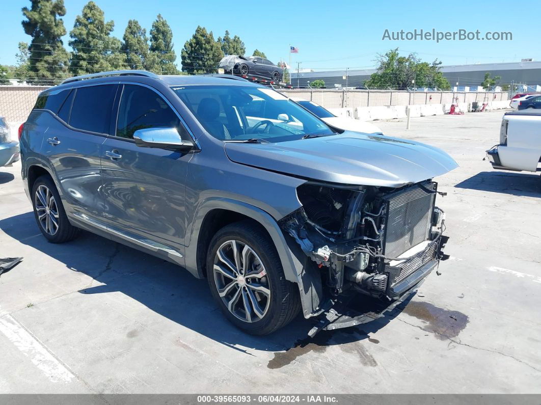 2019 Gmc Terrain Denali Серебряный vin: 3GKALXEX3KL373800