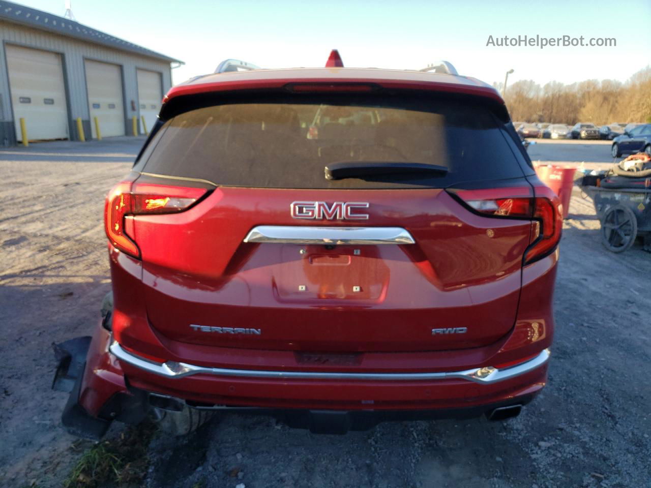 2020 Gmc Terrain Denali Red vin: 3GKALXEX3LL260995