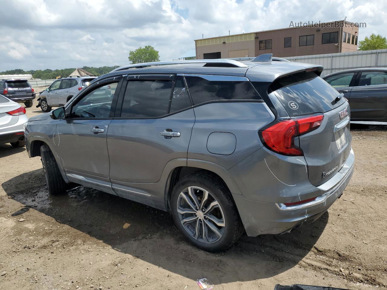 2019 Gmc Terrain Denali Silver vin: 3GKALXEX5KL279546