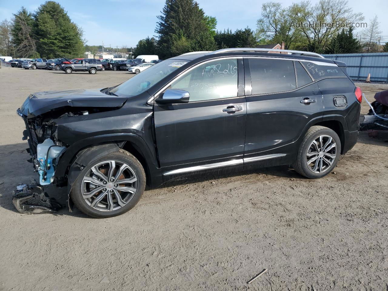 2019 Gmc Terrain Denali Black vin: 3GKALXEX5KL395782