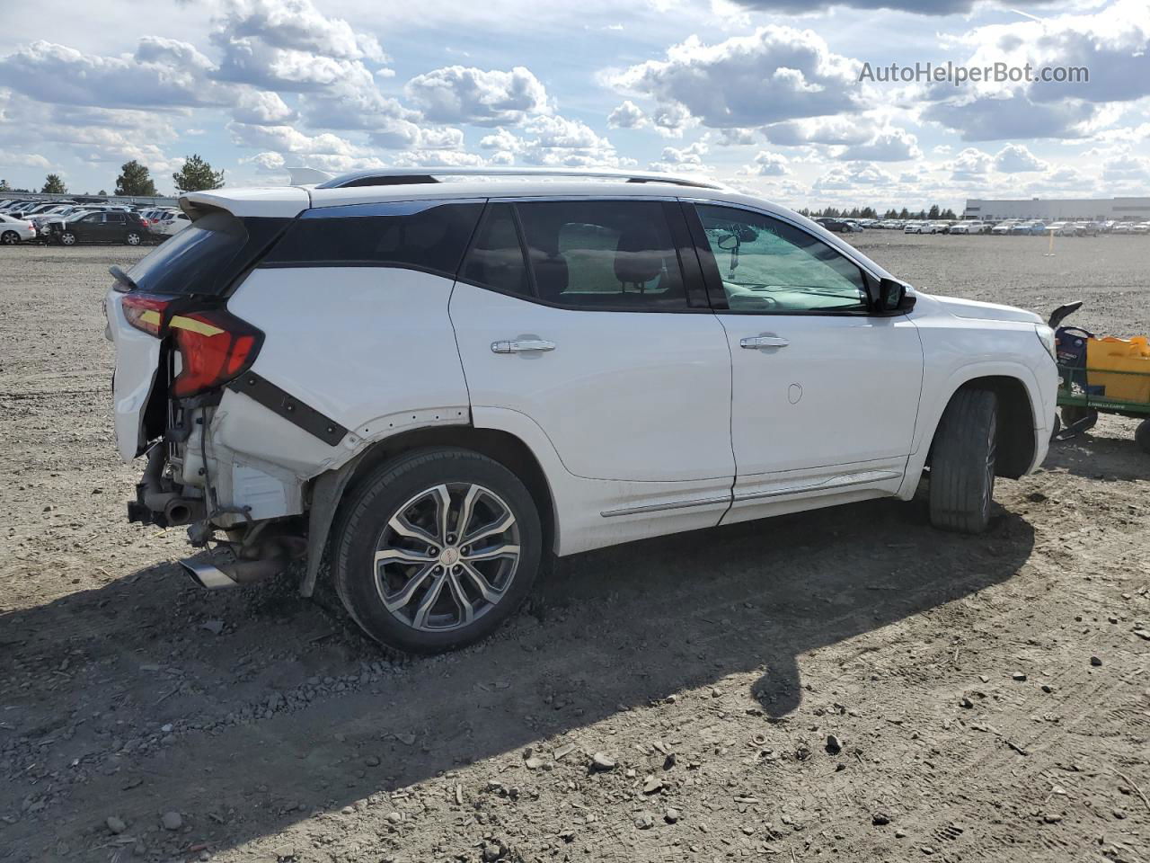 2020 Gmc Terrain Denali White vin: 3GKALXEX5LL114789