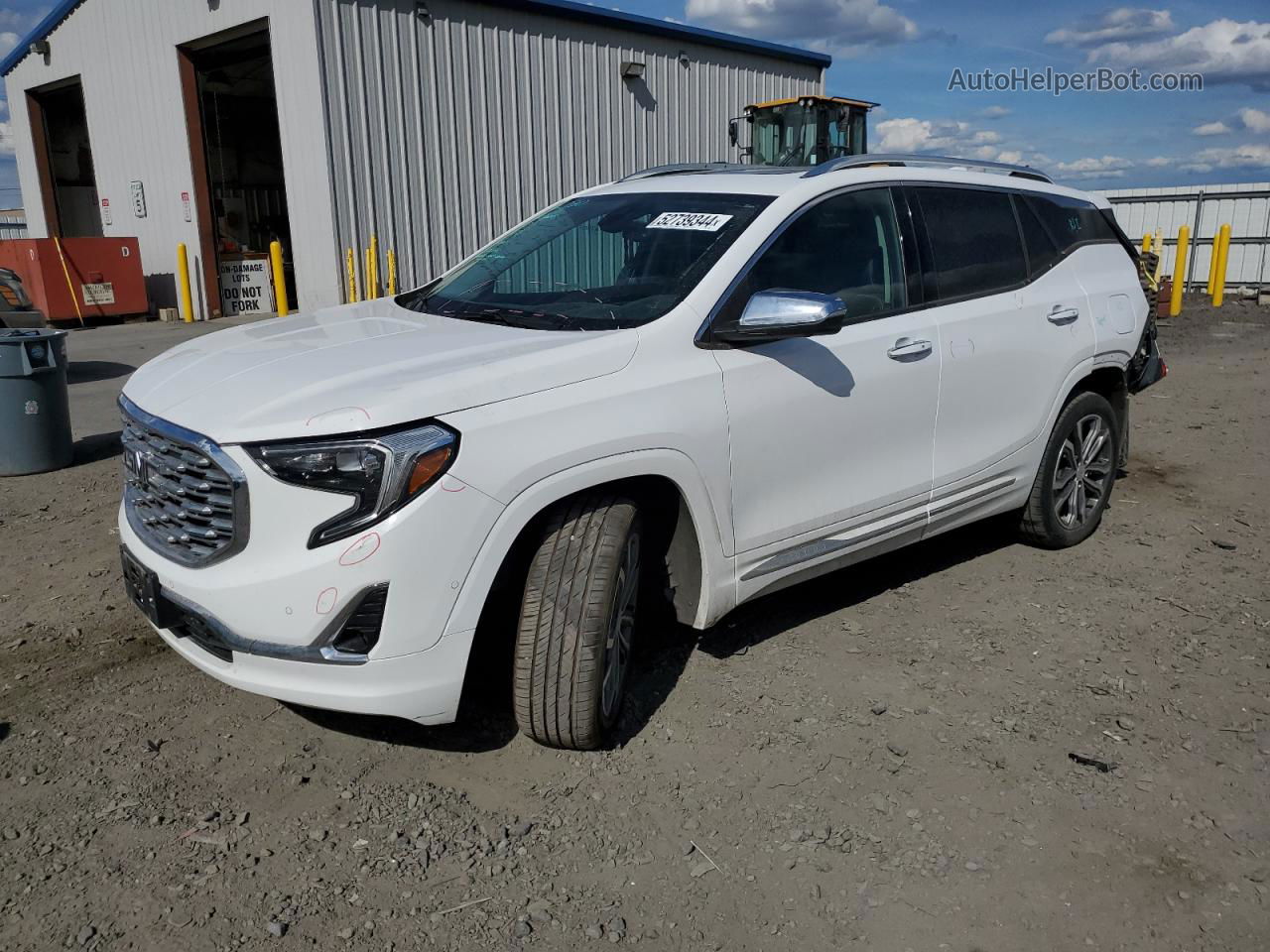 2020 Gmc Terrain Denali White vin: 3GKALXEX5LL114789